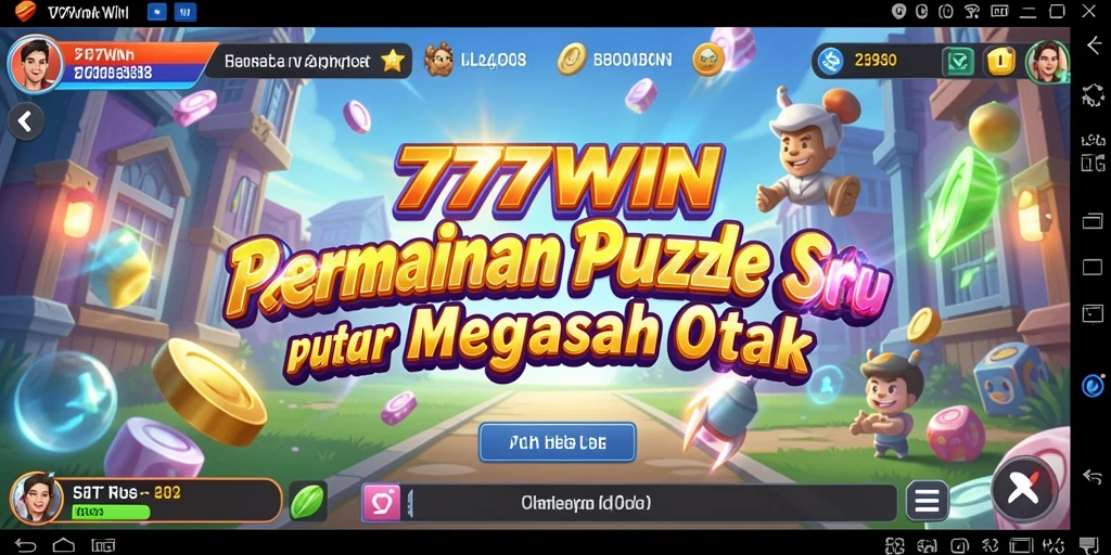 Tampilan permainan <strong>777WIN</strong> menunjukkan berbagai puzzle yang menarik.