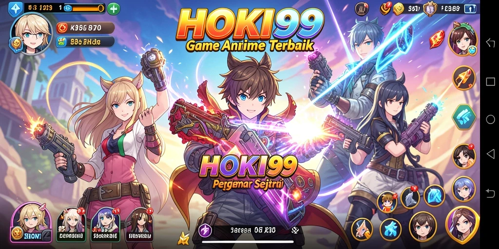 Gameplay HOKI99 yang penuh warna dengan aksi anime seru.
