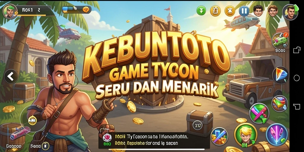 Tampilan gameplay KEBUNTOTO yang menegangkan dan menyenangkan.