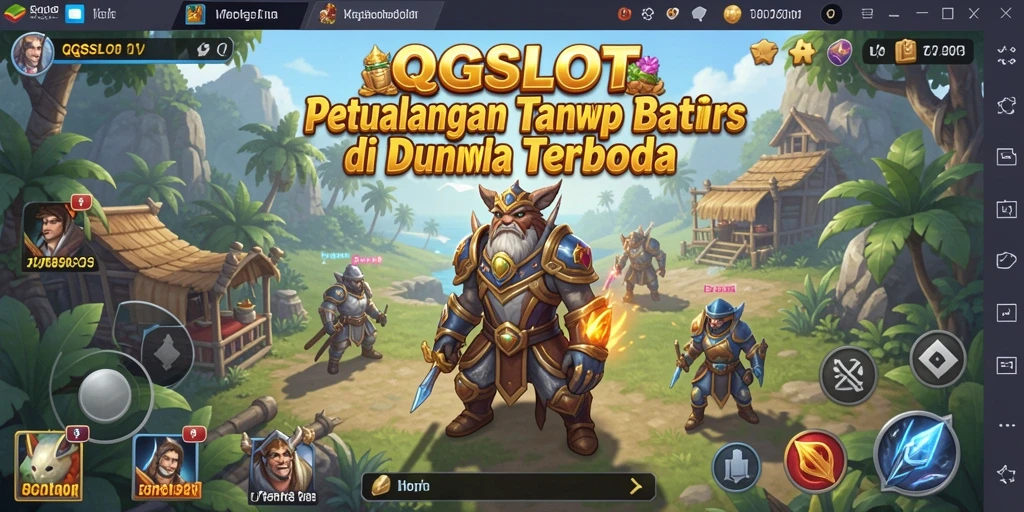Tampilan gameplay seru di dunia terbuka QQSLOT.