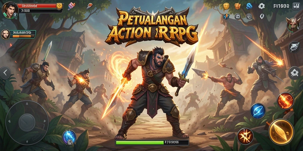 Tampilan gameplay menegangkan dan grafis memukau dari RI188.