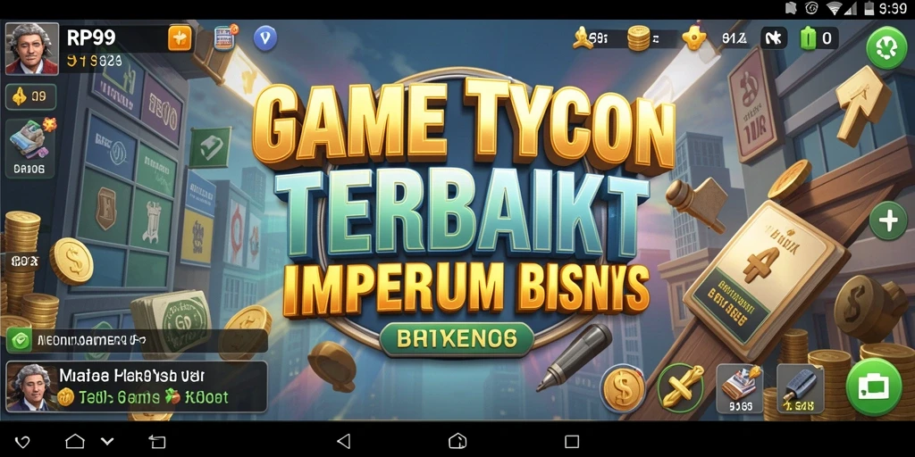 Tangkapan layar RP99 menampilkan suasana kompetisi dinamis dalam dunia Tycoon.