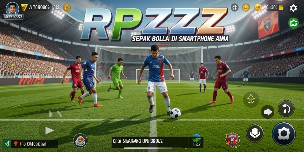 Tampilkan aksi mendebarkan dari permainan sepak bola yang realistis.