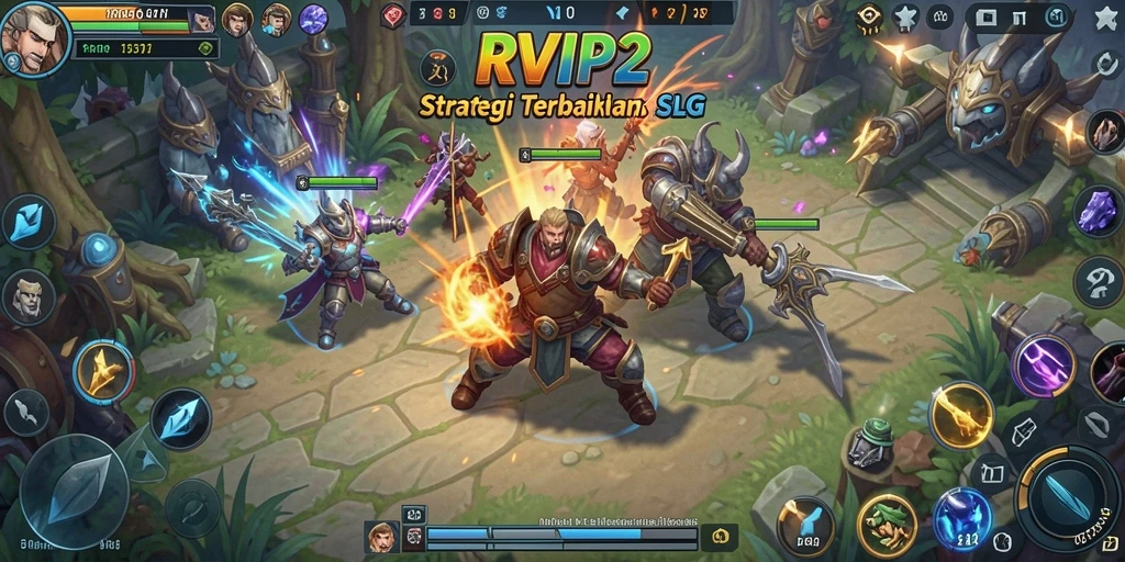 Tampilan gameplay menegangkan dan strategi cerdas di RVIP2.
