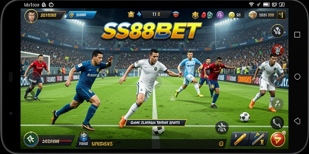 Tampilan gameplay SS88BET yang dinamis dan menarik.