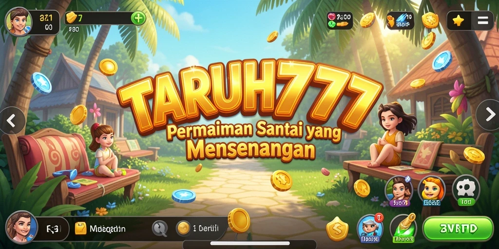 Tampilan gameplay TARUH777 dengan tantangan yang menarik.