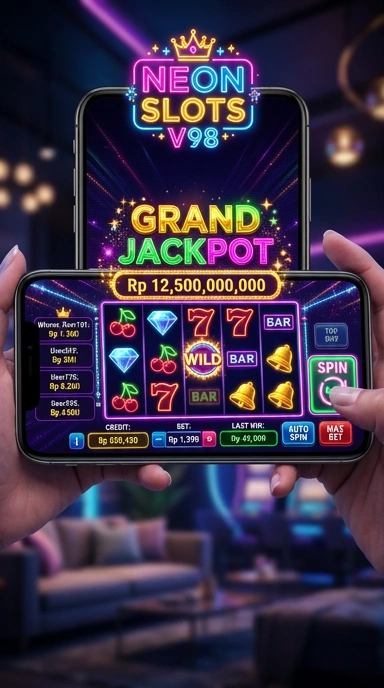 Screenshot fitur unggulan aplikasi v98 yang memudahkan navigasi.